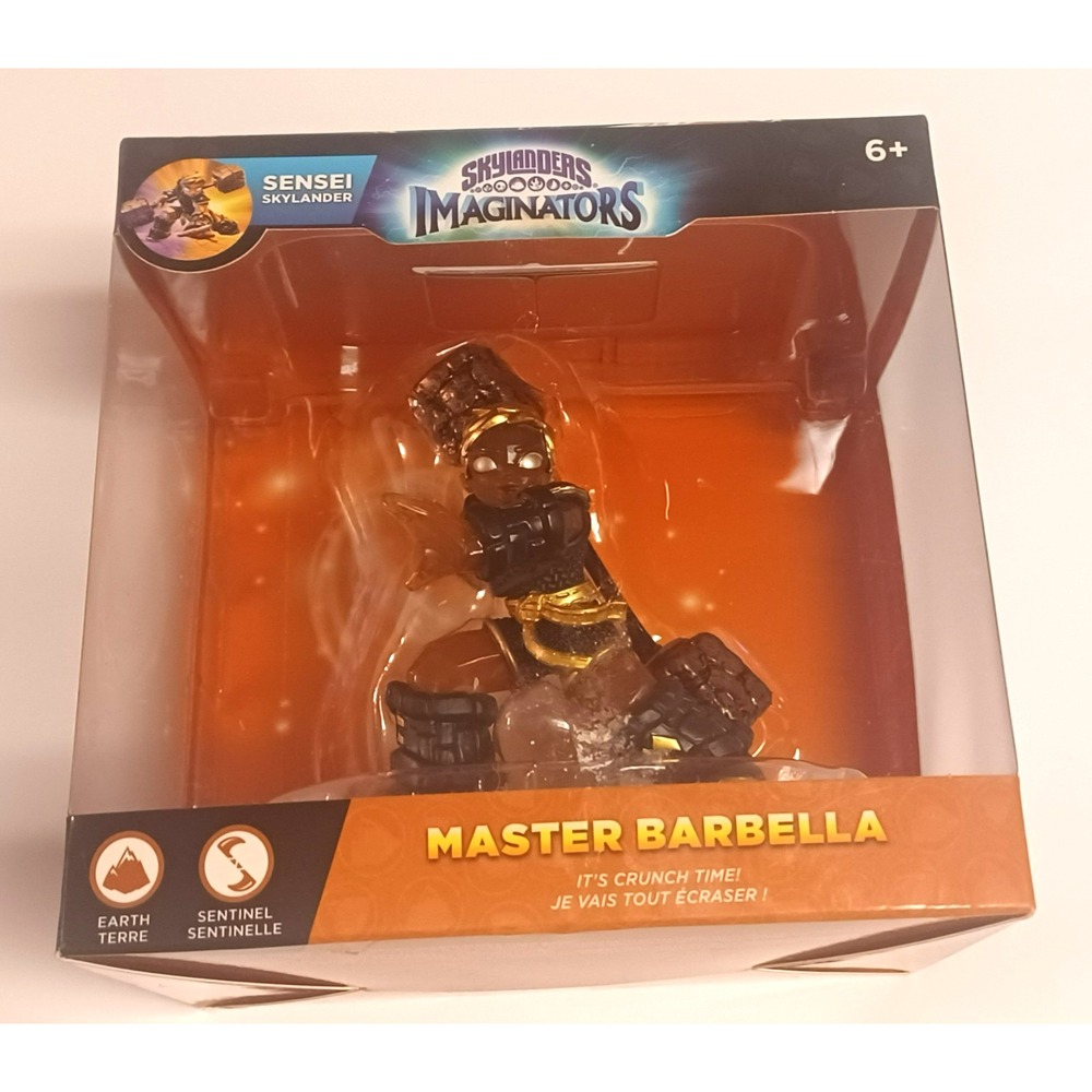 Skylanders Imaginators Master Barbella Sensei Earth Figure Brand New Sealed NIB